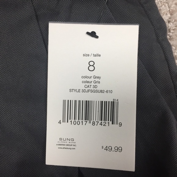 NWT Alfred Sung Paper Bag Shorts - Picture 2 of 2